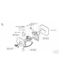 Husqvarna - 502113902 - Insulation Wall