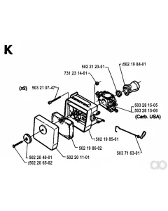 Husqvarna - 502198401 - Inlet Pipe