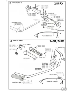 Husqvarna - 502279301 - Gas Wire Assy