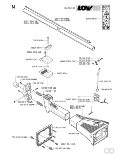 Husqvarna - 502281301 - Antivibration Element