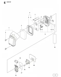 Husqvarna - 502844201 - Cover