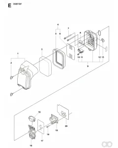 Husqvarna - 502844401 - Air Filter