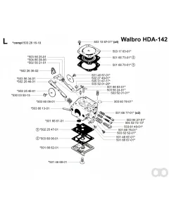 Husqvarna - 503281619 - Carburetor