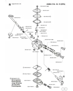 Husqvarna - 503283109 - Carburetor