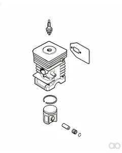 Husqvarna - 503686402 - Piston Assy