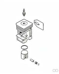 Husqvarna - 503694601 - Piston