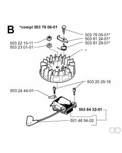 Husqvarna - 503843201 - Ignition Module