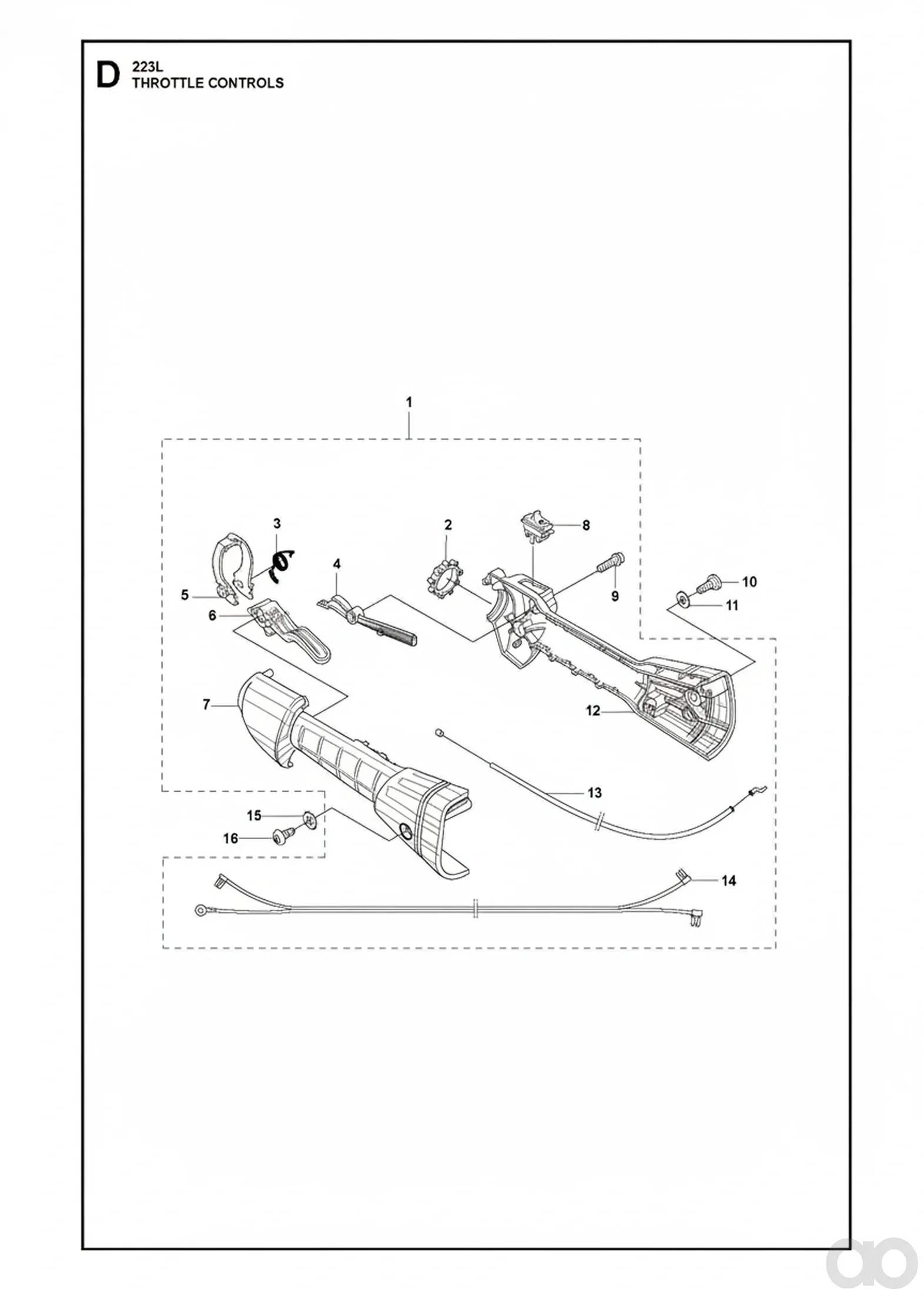Husqvarna - 503877901 - Throttle Trigger