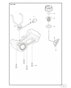 Husqvarna - 504117701 - Tank Cap Assy