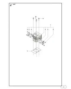Husqvarna - 504118701 - Cylinder