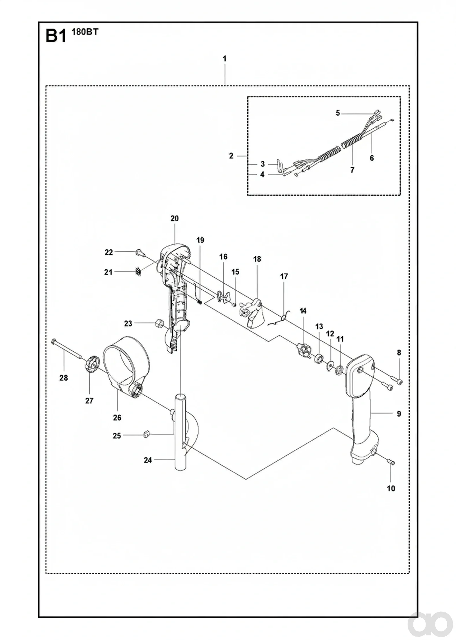 Husqvarna - 505004001 - Wiring Assembly