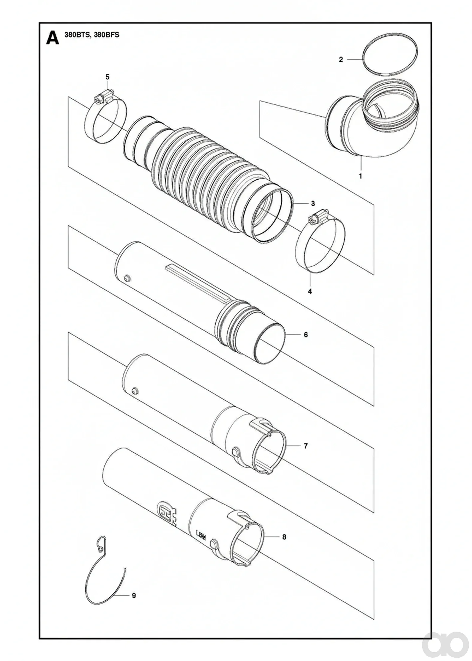 Husqvarna - 505180801 - Tube