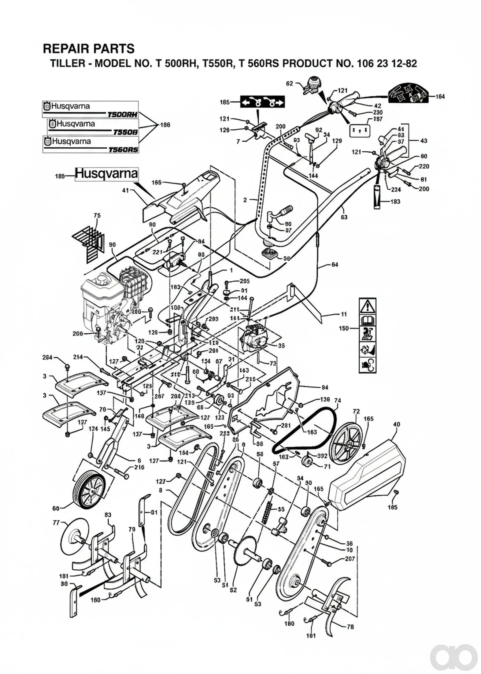 Husqvarna - 519653055 - Cable