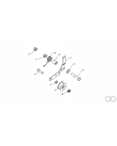 Husqvarna - 519653457 - Pulley (Clutch Runner Roul 6200 ZZ)