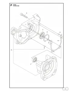 Husqvarna - 521635601 - Crankcase