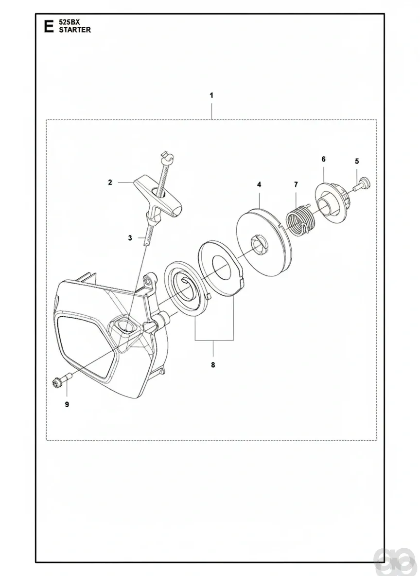 Husqvarna - 522644901 - Spring Assy