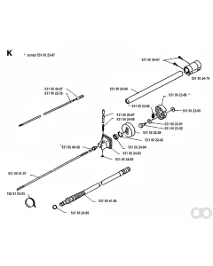 Husqvarna - 531002235 - Drive Shaft