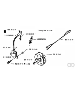 Husqvarna - 531002395 - Ignition Coil