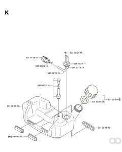 Husqvarna - 531002410 - Valve
