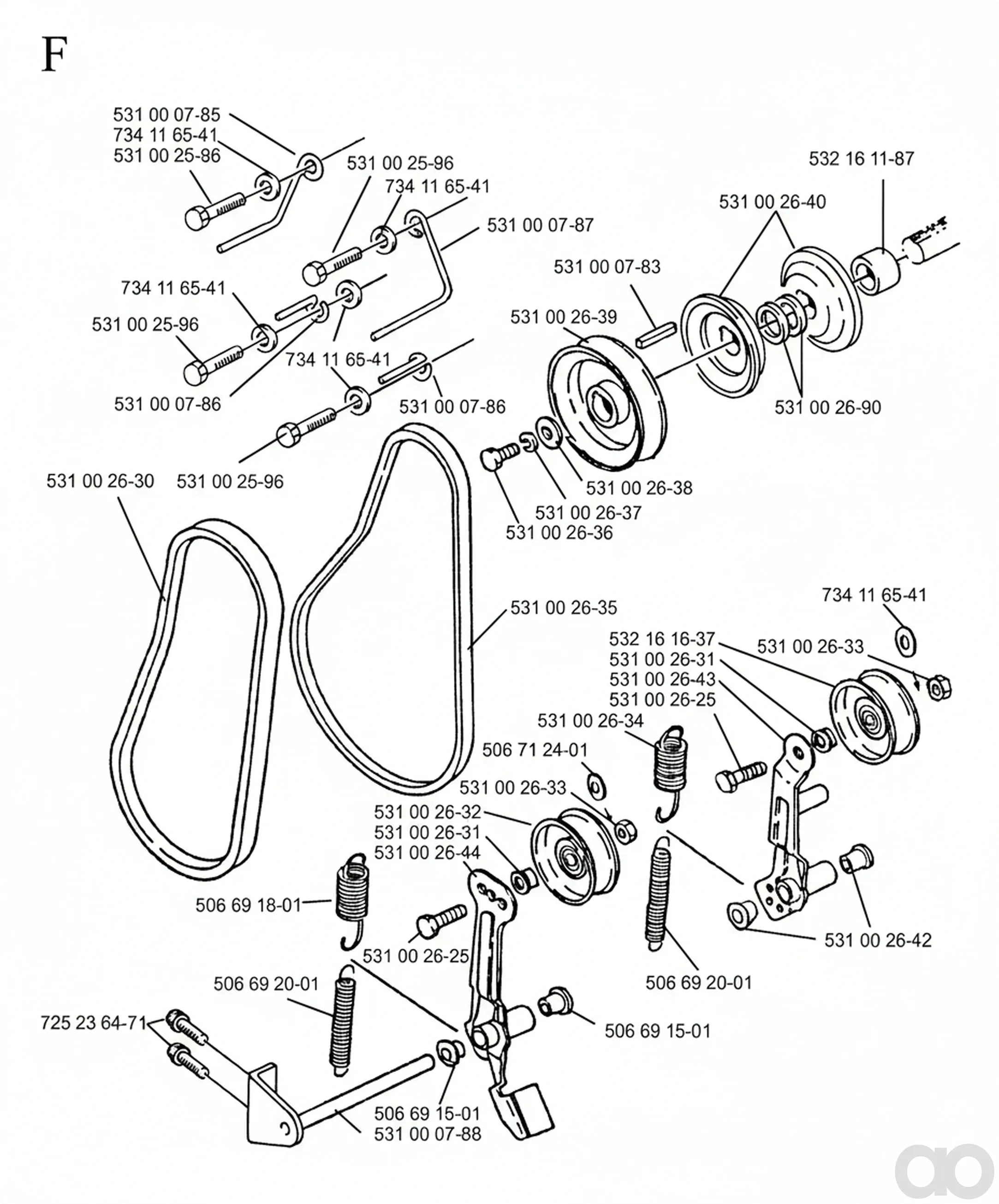 Husqvarna - 531002630 - Belt