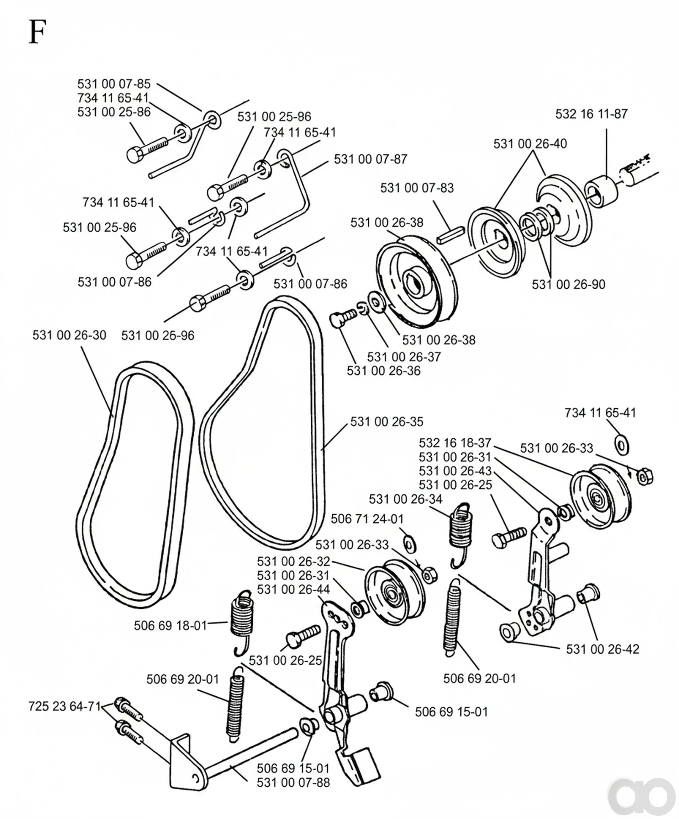 Husqvarna - 531002635 - Belt