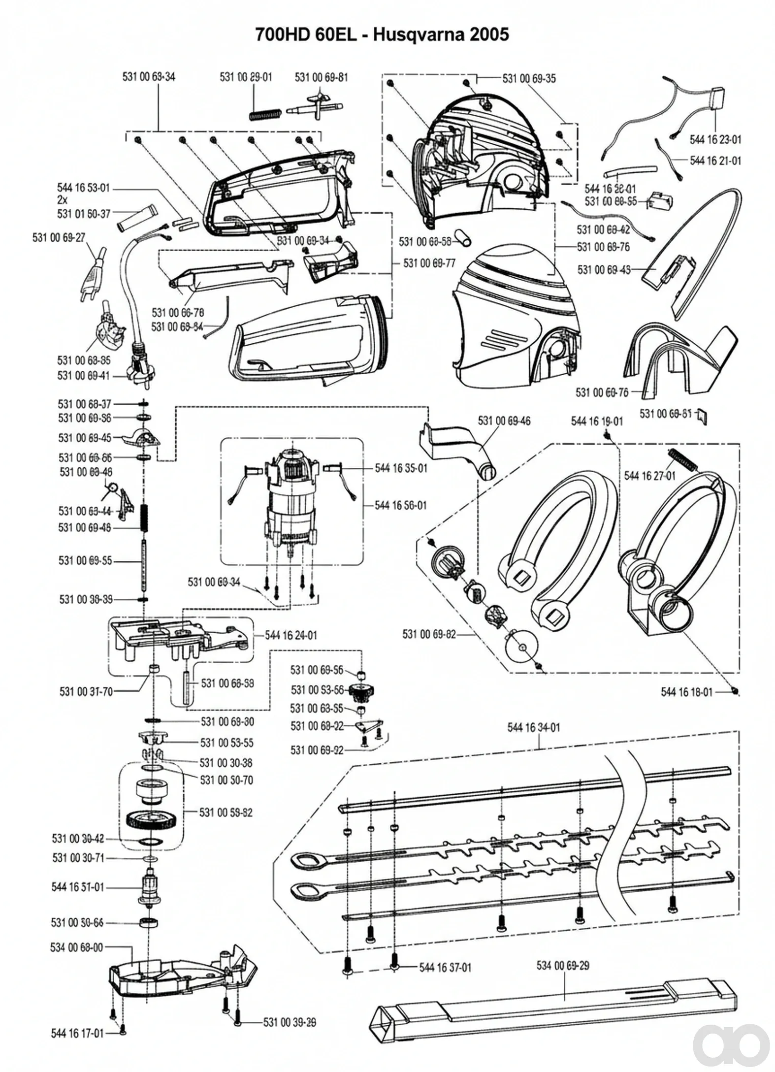Husqvarna - 531003035 - Switch