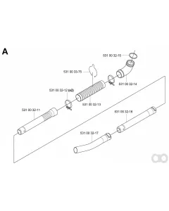 Husqvarna - 531003214 - Tube