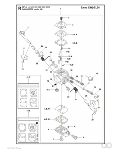 Husqvarna - 531004553 - Gasket Kit