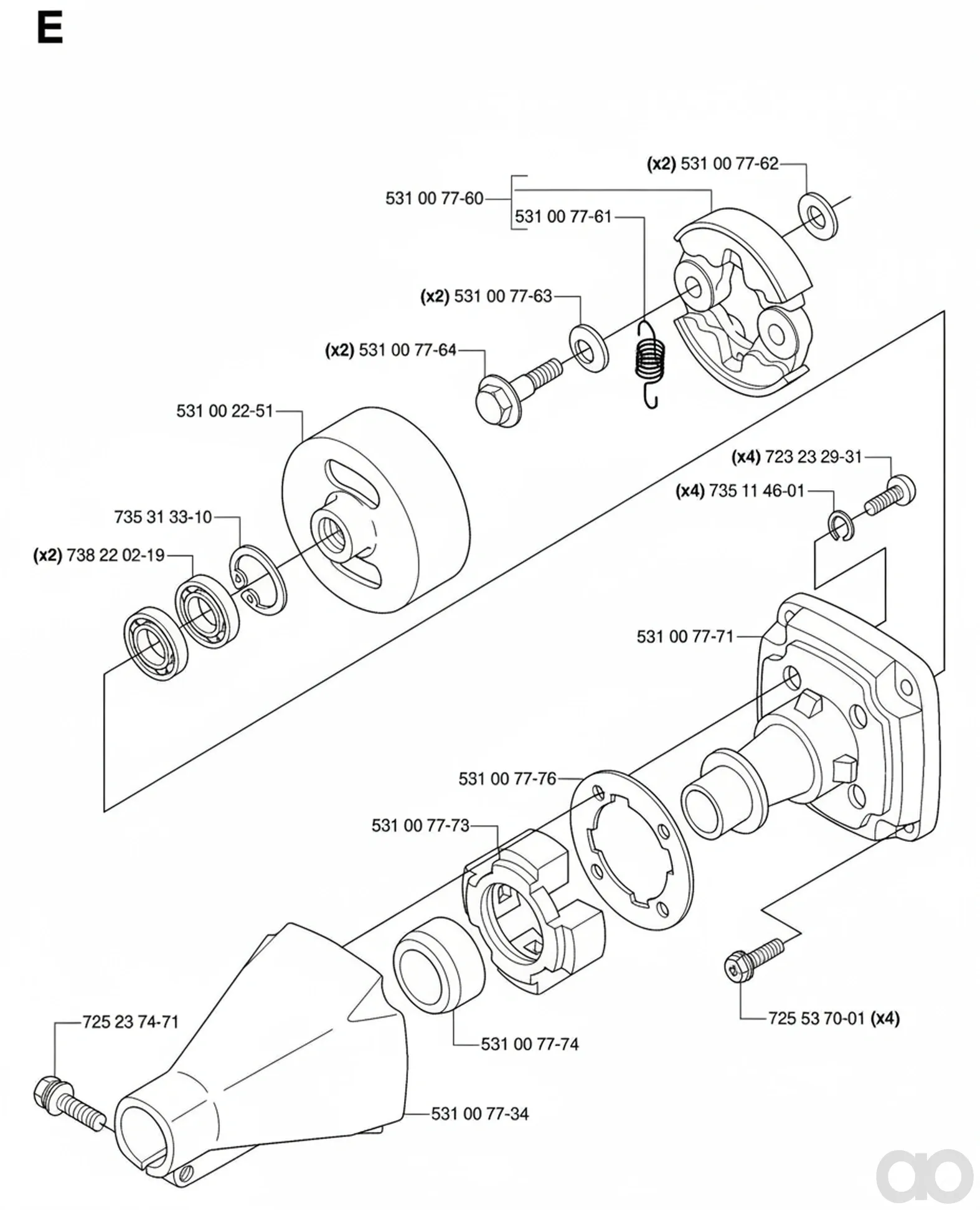 Husqvarna - 531007773 - Bumper