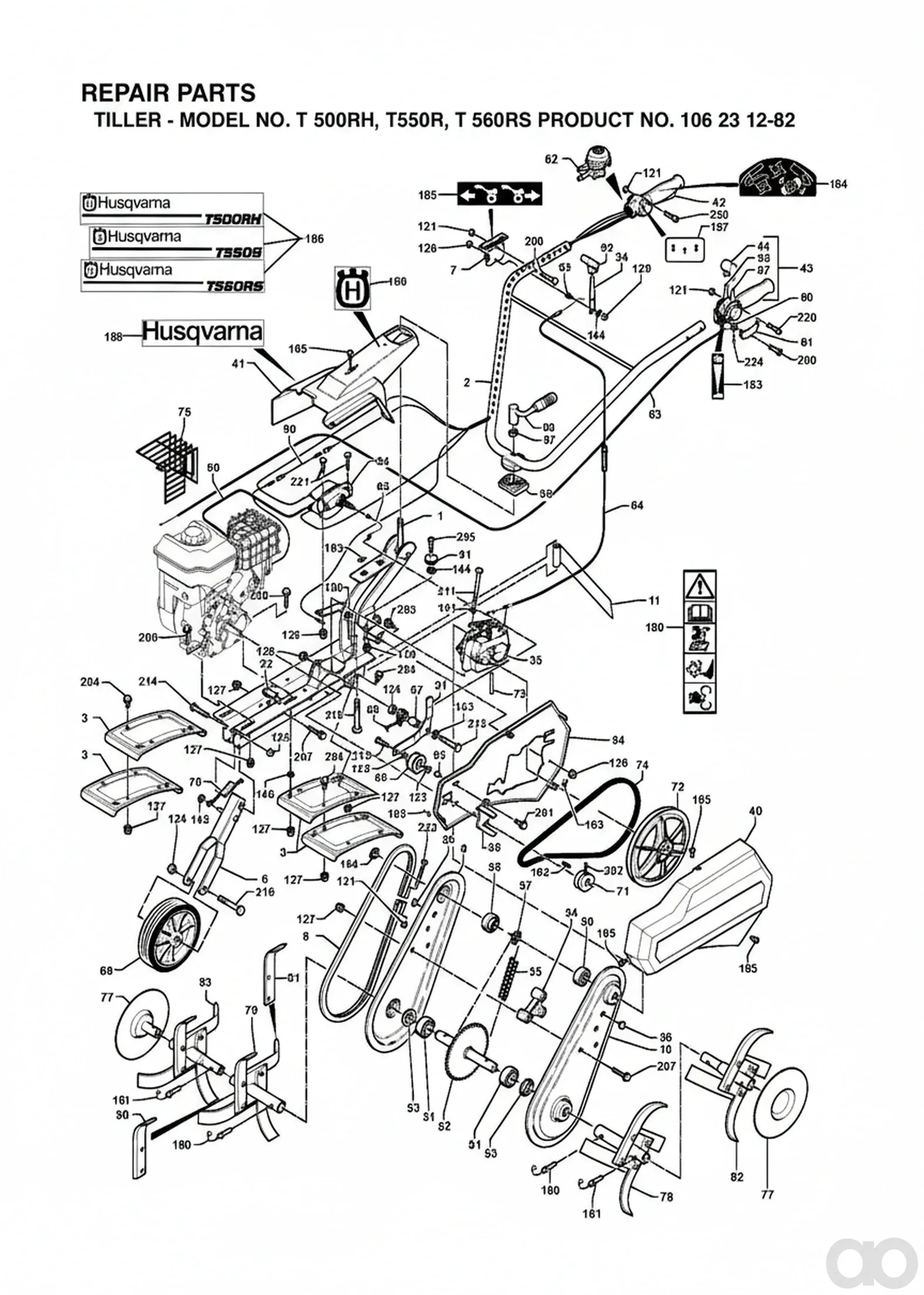 Husqvarna - 531008249 - Control Cylinder