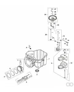 Husqvarna - 531029535 - Gear (Includes 25-28)
