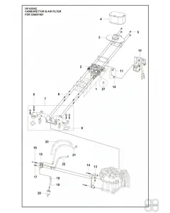 Husqvarna - 531147116 - Fuel Pump