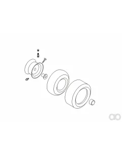 Husqvarna - 532106732 - Wheel Rim