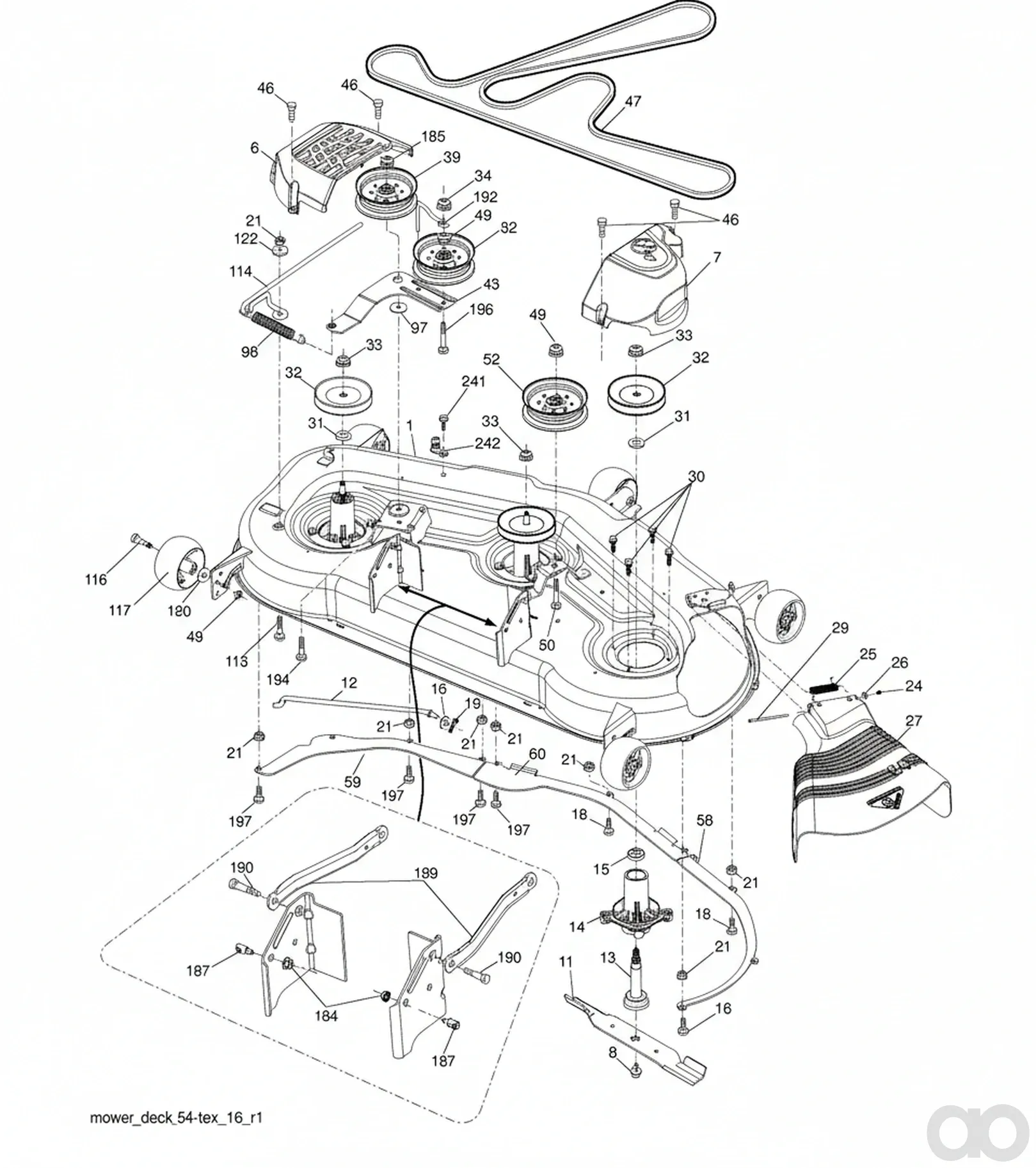 Husqvarna - 532187291 - Shaft