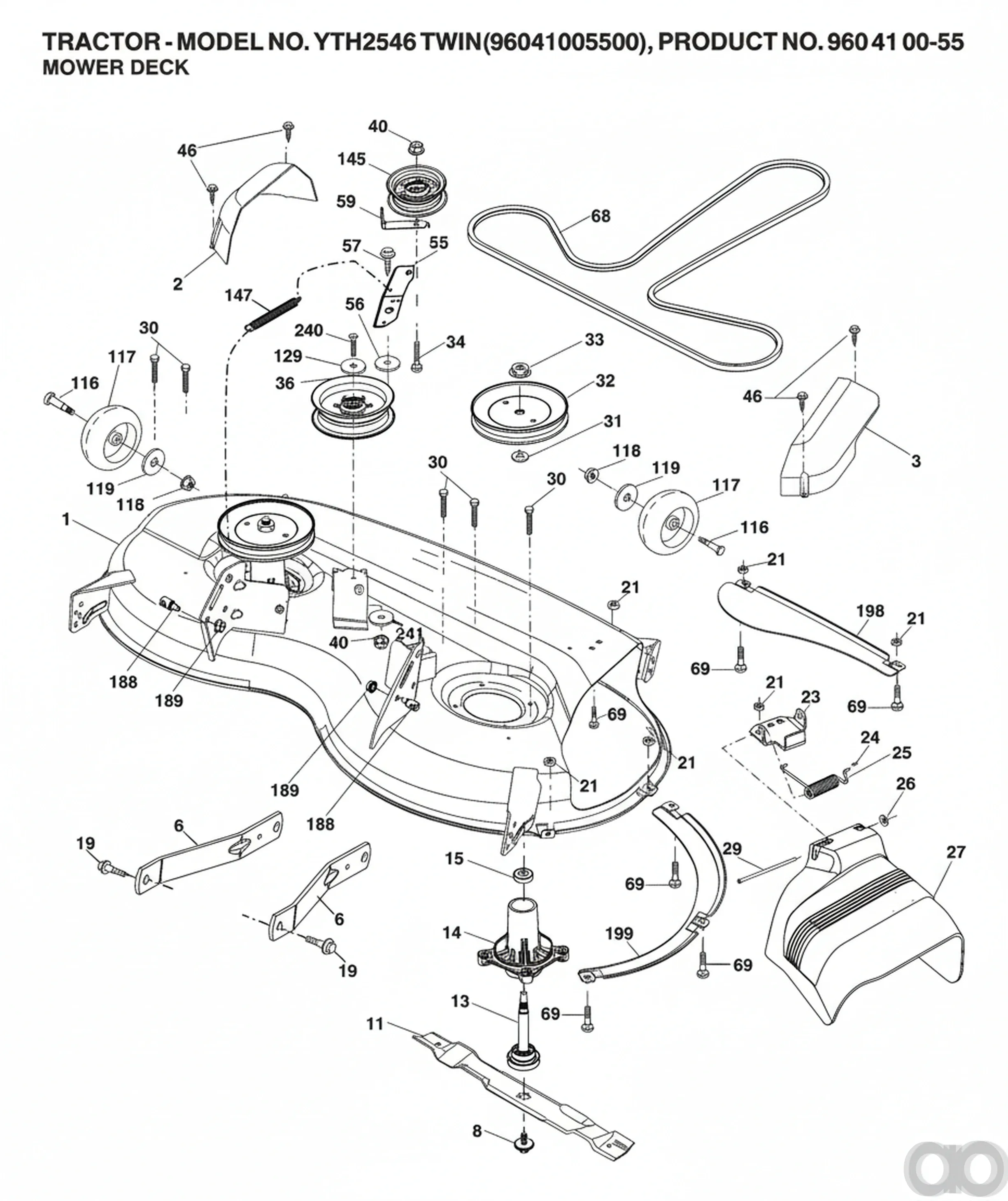 Husqvarna - 532195945 - Pulley