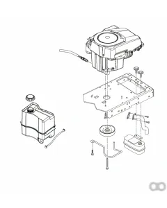 Husqvarna - 532430220 - Fuel Cap