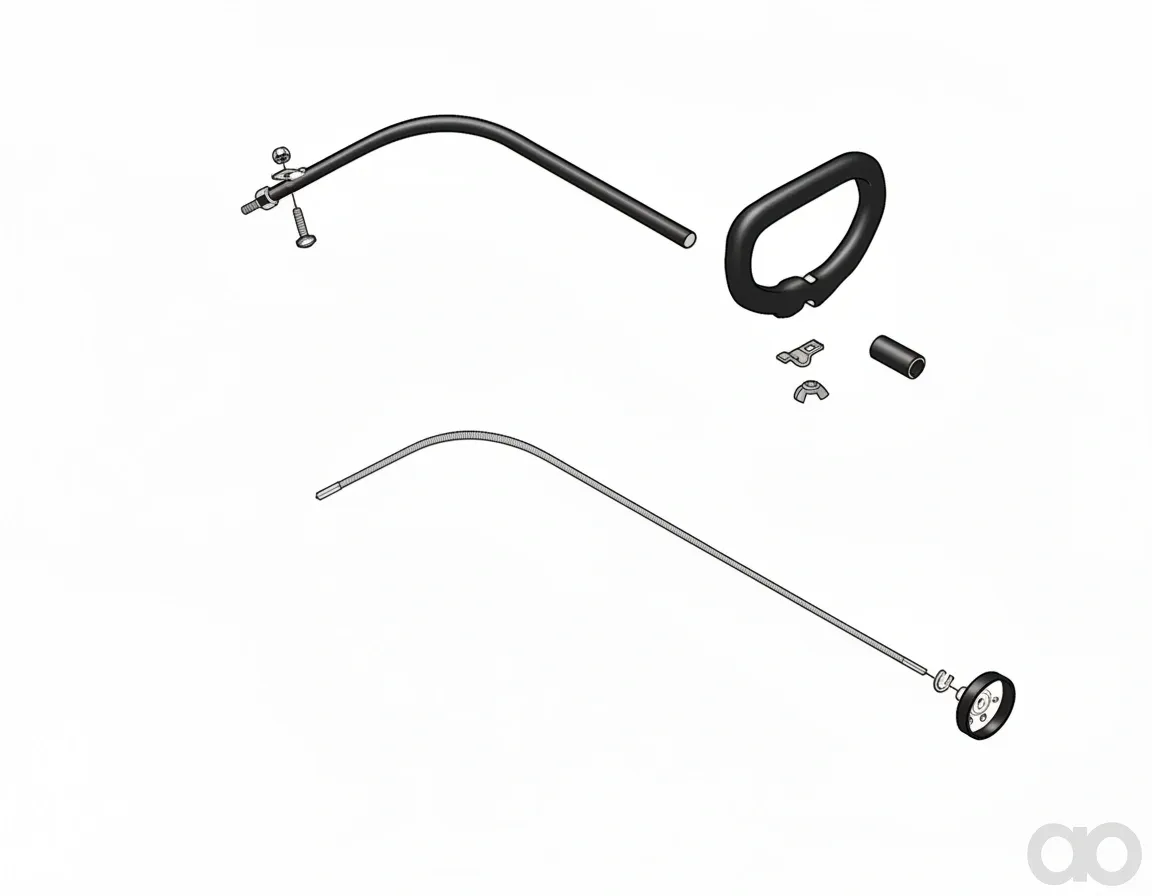 Husqvarna - 537076803 - Handle