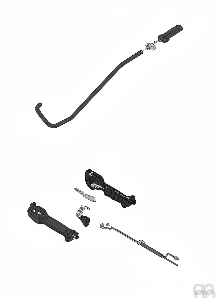 Husqvarna - 537160209 - Handle Half
