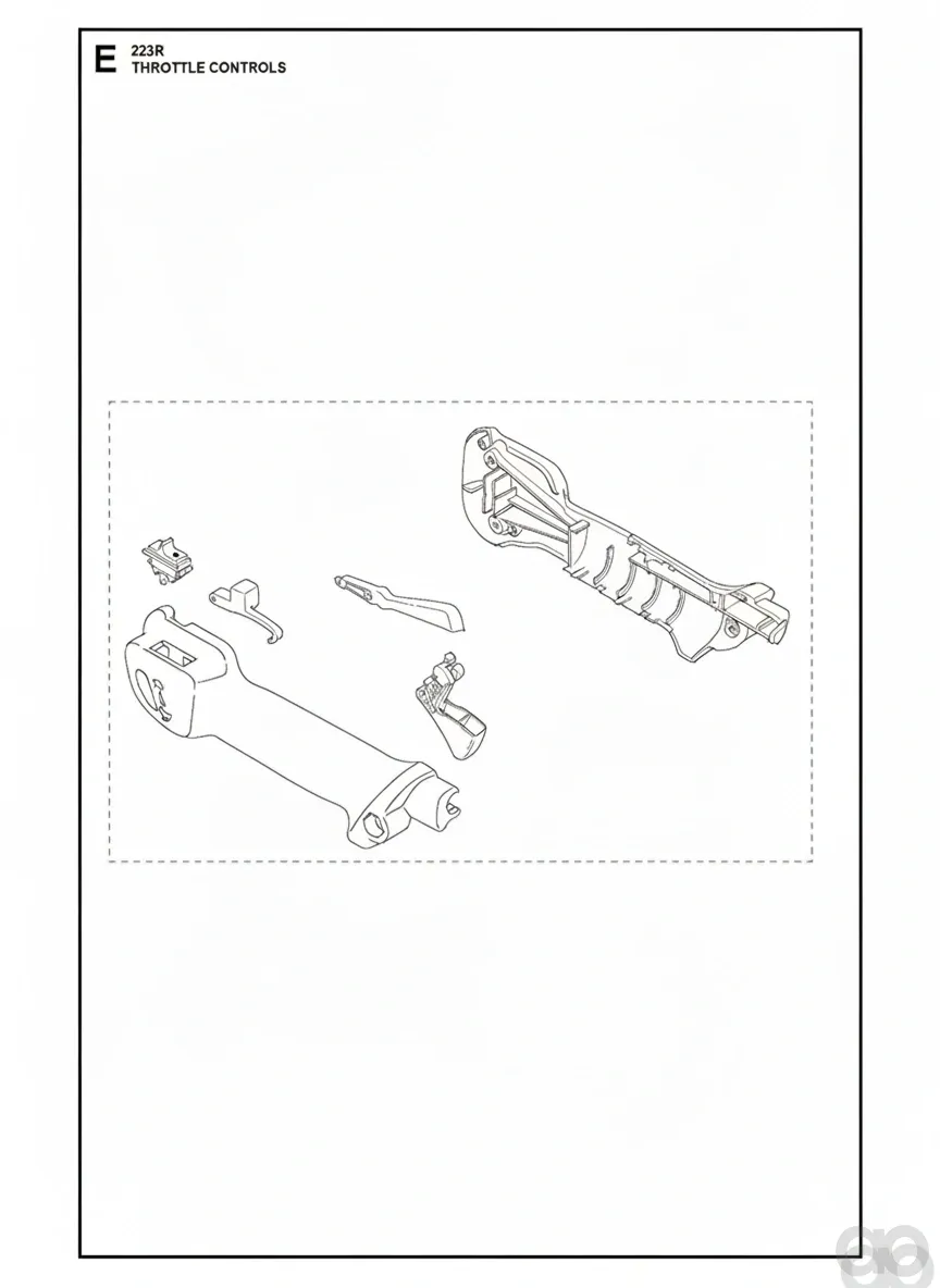 Husqvarna - 537173901 - Throttle Cable Assy