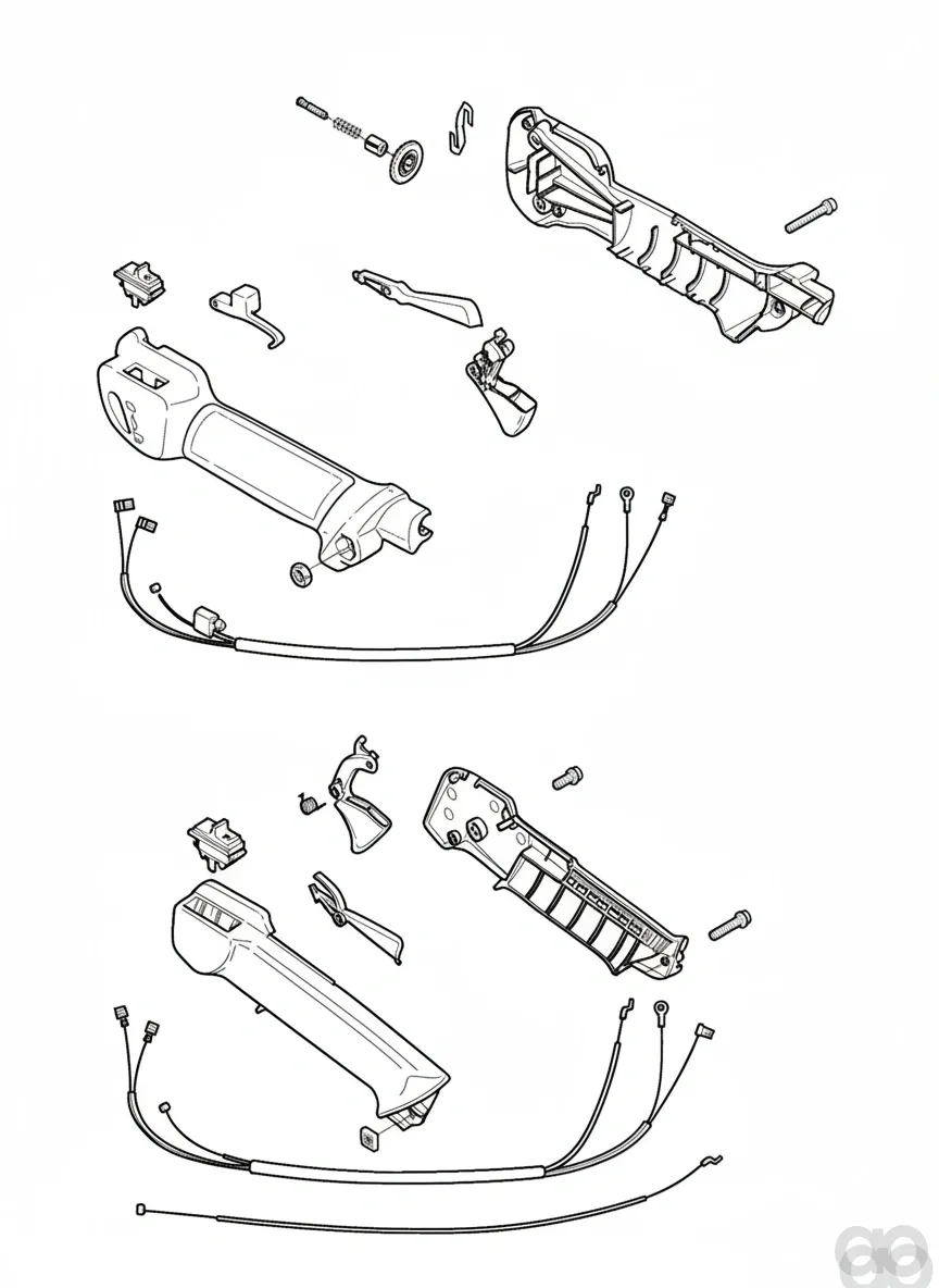 Husqvarna - 537174001 - Wiring Assy