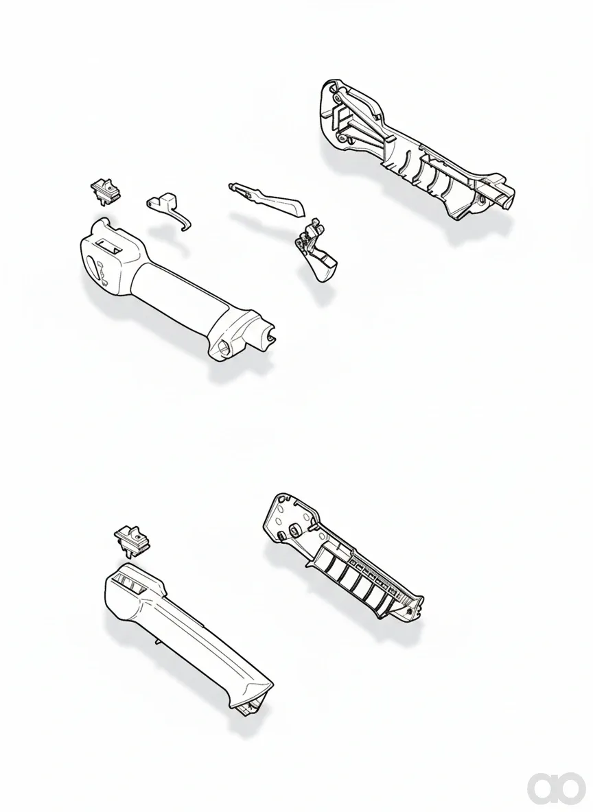 Husqvarna - 537181601 - Throttle Cable