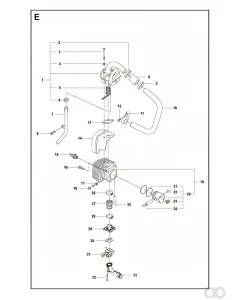 Husqvarna - 537250301 - Outlet Pipe