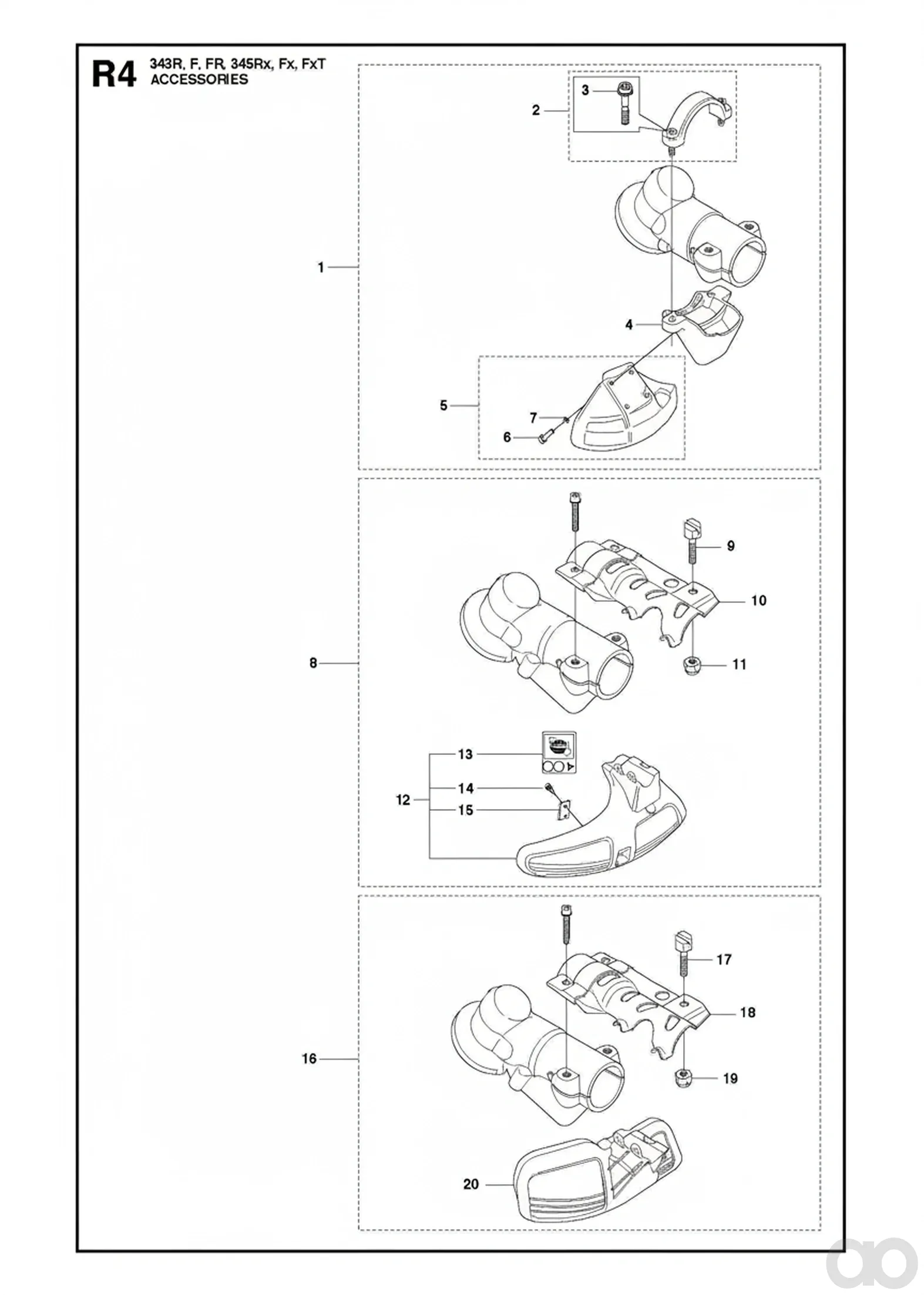 Husqvarna - 537297401 - Blade Guard (F, Fx, FxT)