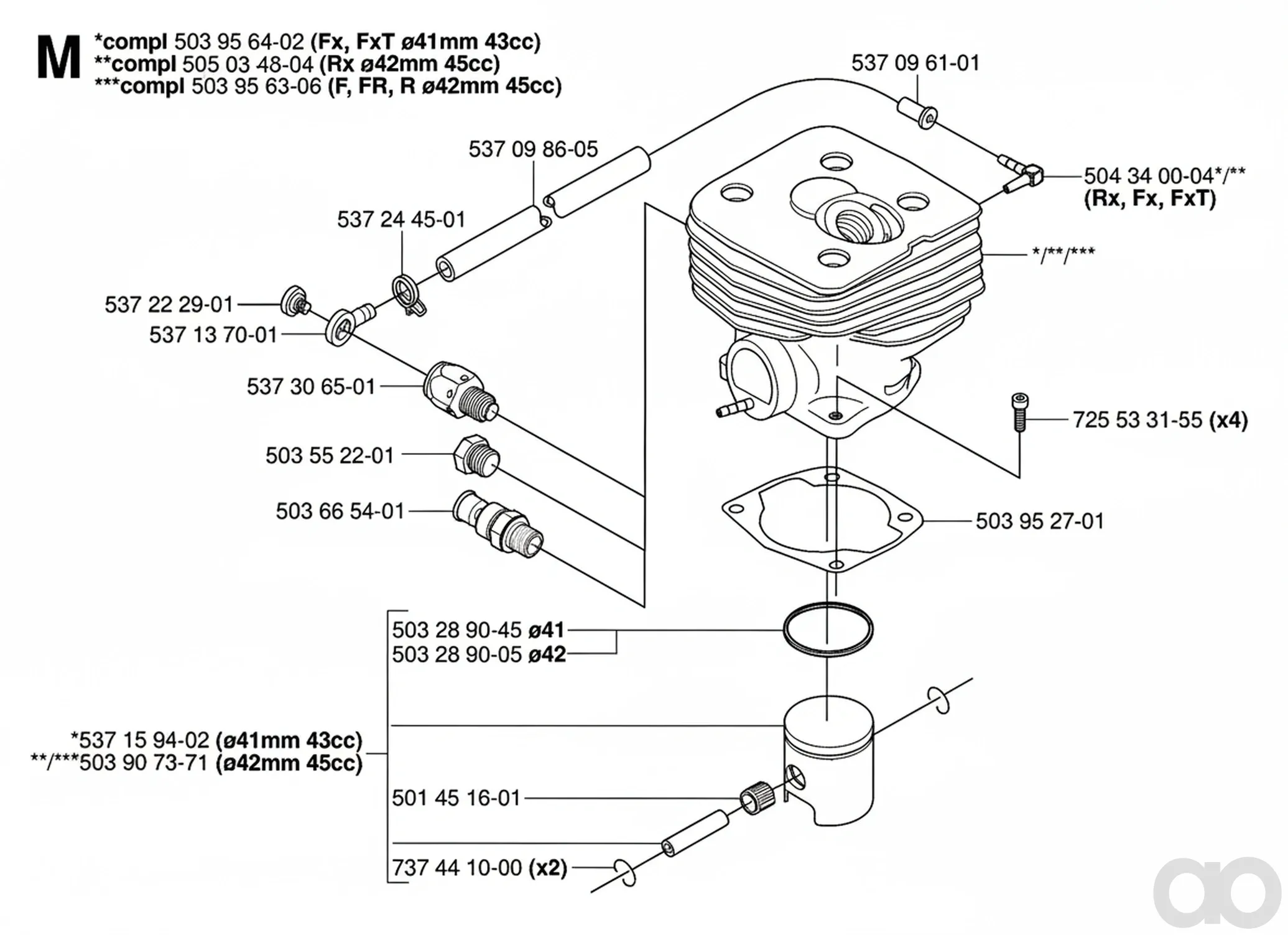 Husqvarna - 537306501 - Valve