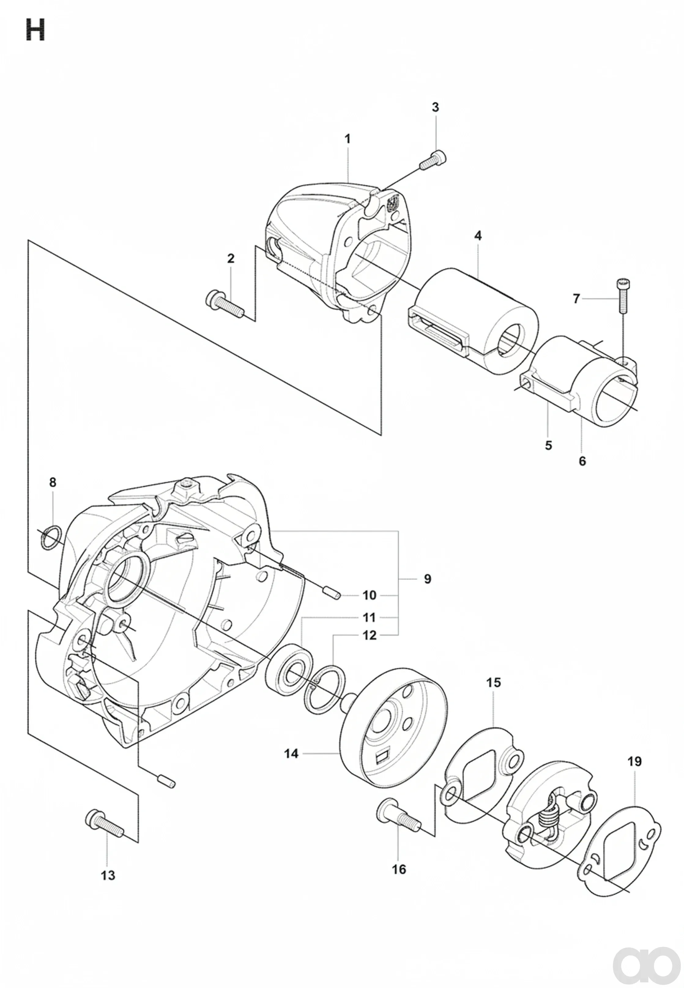 Husqvarna - 537352901 - Clutch Drum