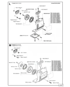 Husqvarna - 537420001 - Starter Pulley Assembly