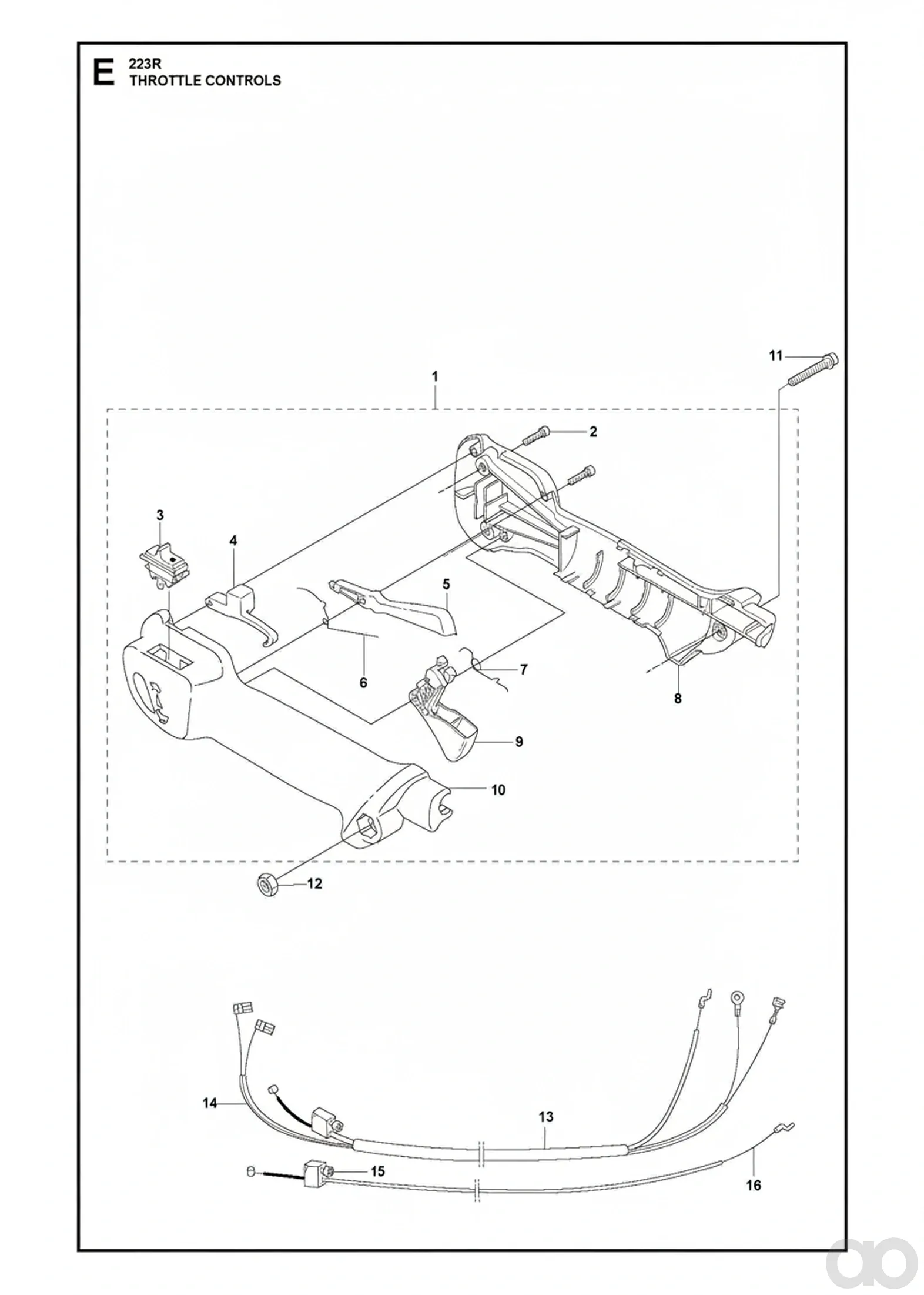 Husqvarna - 537424401 - Wiring Assembly
