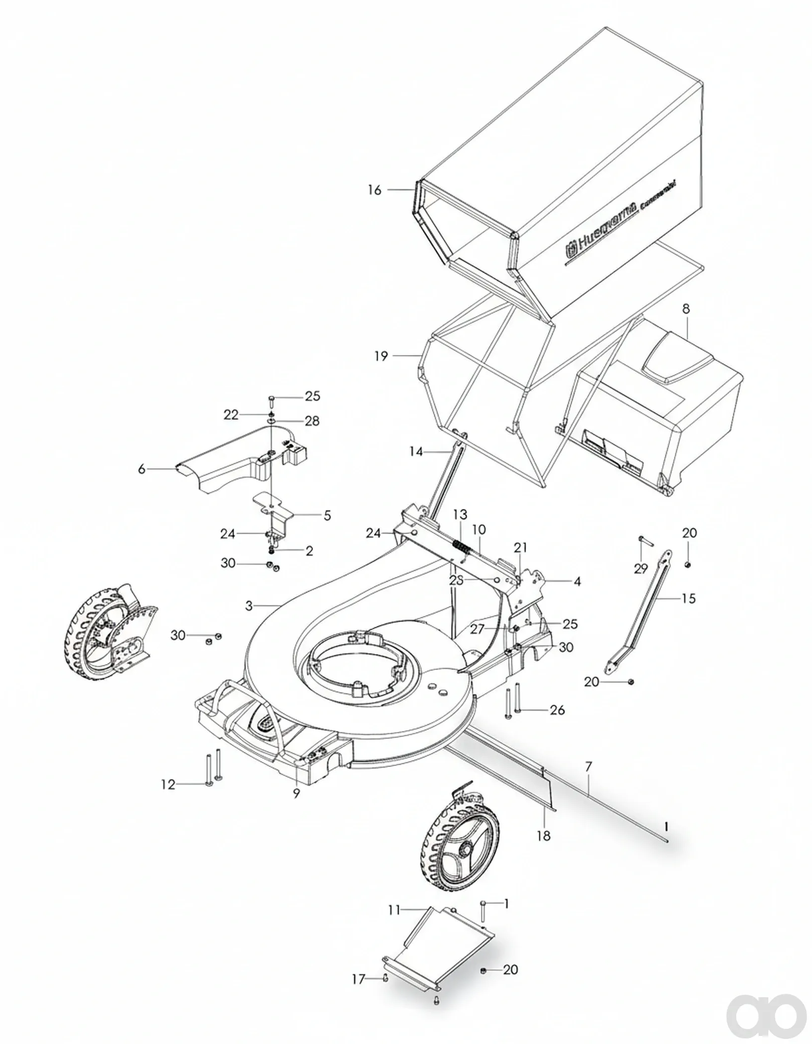 Husqvarna - 539111538 - Flap