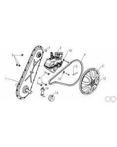 Husqvarna - 544243901 - Pulley