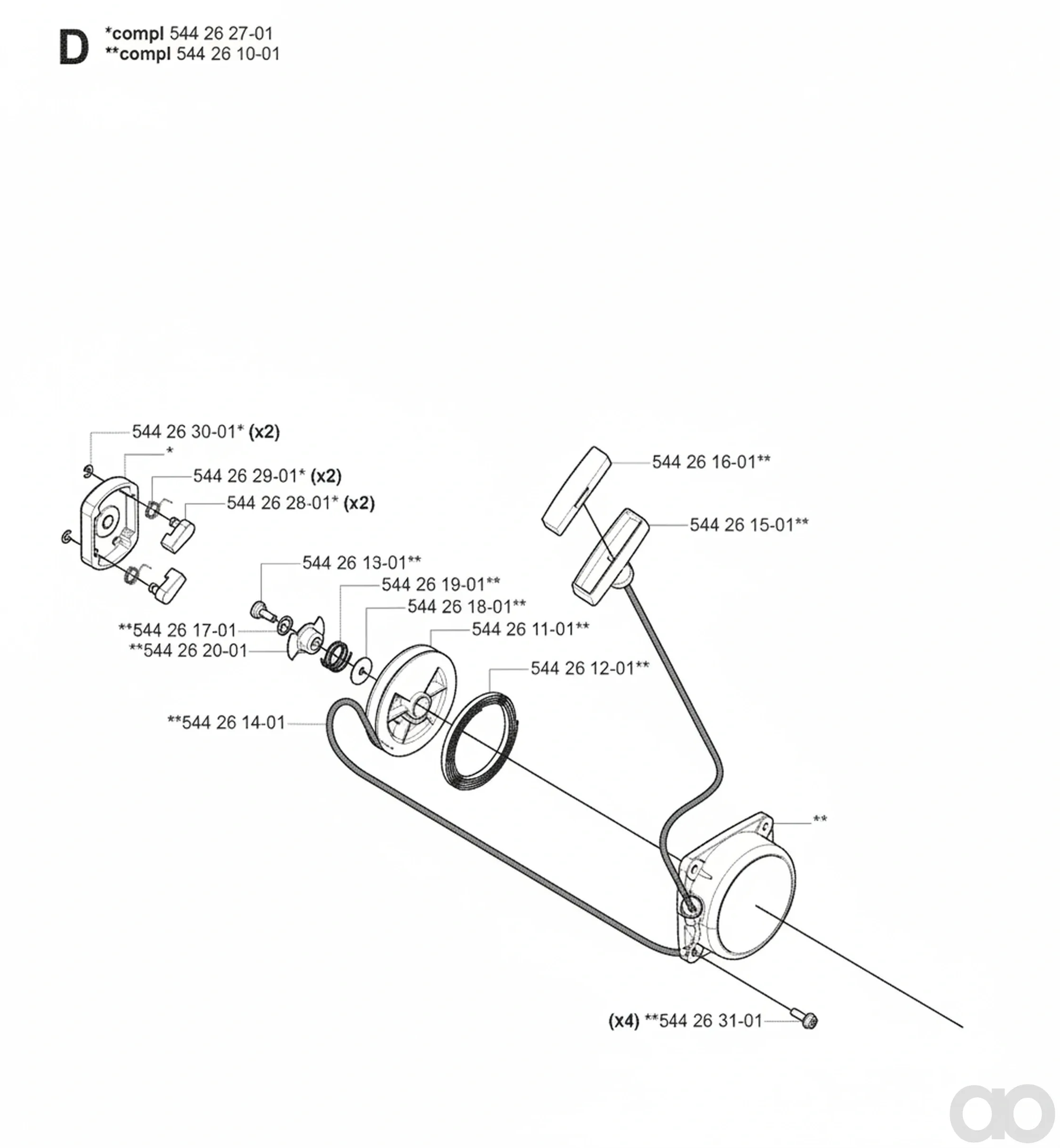 Husqvarna - 544261101 - Reel